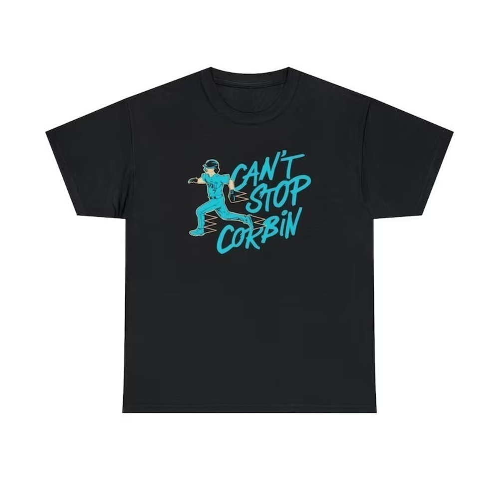 Cant Stop Corbin Dbacks  90S Style Tshirt Corbin Carroll Arizone Shirt